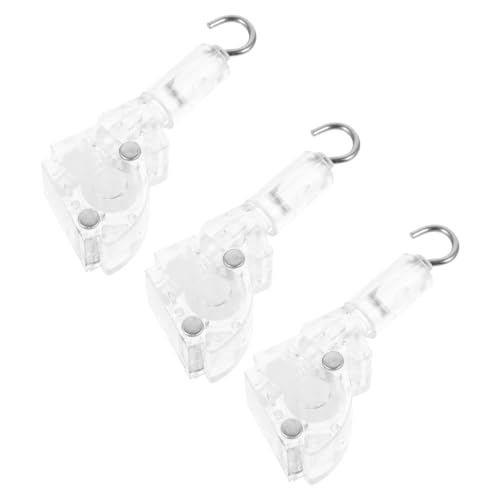 LOLIPPYY 3 Stück Teiliges Metall Jalousien Neigemechanismus mit D förmiger Zahnradverbindung Robuster Ersatz haken für Lamellenjalousien Einfache Montage Geeignet für Büro und Wohnräume von LOLIPPYY