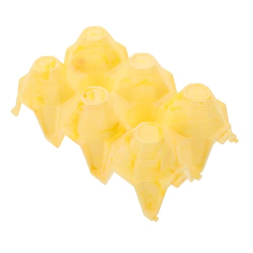 LOLIPPYY 3 Stück Teiliges Reptilienversteck Kleine Versteckhöhlen für Geckos und Natürlicher Rückzugsort zur Ruhe Zucht und Fütterung Kompakte Feuchte Habitat Deko für Terrarien mit Grillen von LOLIPPYY