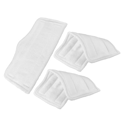 LOLIPPYY 3 Stück Teiliges Set Waschbare Mikrofaser Dampfreiniger Ersatzbezüge Hochabsorbierende Wischmopp Pads Kompatibel mit Shark Dampfmopp für Effektive Bodenreinigung LOLIPPYY 3 Stück Teiliges Set Waschbare Mikrofaser Dampfreiniger Ersatzbezüge Hochabsorbierende Wischmopp Pads Kompatibel mit Shark Dampfmopp für Effektive Bodenreinigung von LOLIPPYY