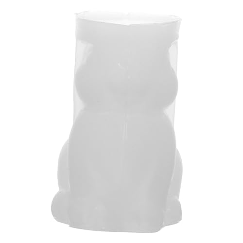 LOLIPPYY 3 Stück Teiliges Silikon-kerzenform Hasenmotiv Flexible Lebensmittelechte Formen für Diy-kerzen Seifen Backen Wiederverwendbar Antihaftbeschichtet für Osterdeko und Bastelprojekte von LOLIPPYY