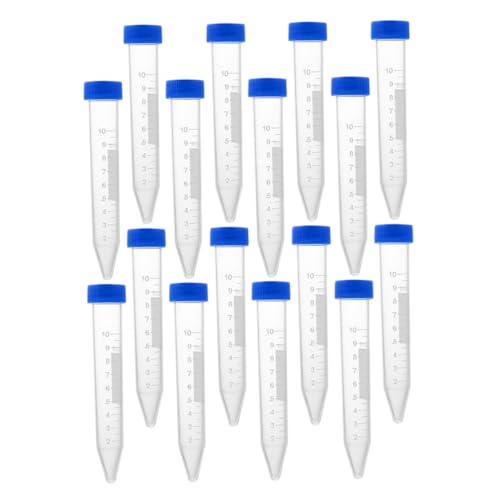 LOLIPPYY 30 Stück Teiliges Zentrifugenröhrchen mit Schraubverschluss Auslaufsicher Bpa Frei Kunststoff für Labor Molekularbiologie Chemie Biochemie Geeignet für Niedrigtemperatur LOLIPPYY 30 Stück Teiliges Zentrifugenröhrchen mit Schraubverschluss Auslaufsicher Bpa Frei Kunststoff für Labor Molekularbiologie Chemie Biochemie Geeignet für Niedrigtemperatur von LOLIPPYY
