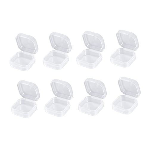 LOLIPPYY 30 Stück kleine Plastikbox Aufbewahrungsboxen mit Deckel Aufbewahrungsboxen für Würfel Lagerbehälter Perlenspeicher Mini-Container kleine Vorratsbehälter Mini-Organizer von LOLIPPYY