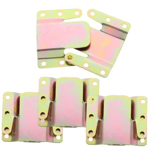 LOLIPPYY 4 Sätze Sofa Verbindungsstücke aus Leichtem Möbelverbinder mit Schraubenplatte Wiederverwendbar und Geeignet für Modulare Ecksofas und Multifunktionale Möbel von LOLIPPYY