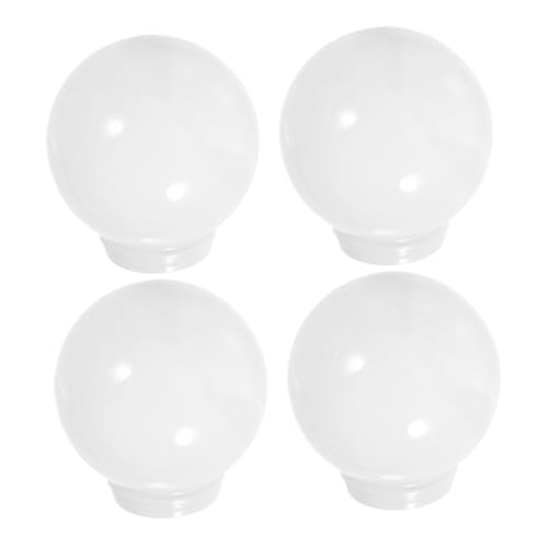 LOLIPPYY 4 Stück Acryl Lampenschirm Ersatz Kugel Lampenschutz für Außenwandleuchten Gartenzubehör LOLIPPYY 4 Stück Acryl Lampenschirm Ersatz Kugel Lampenschutz für Außenwandleuchten Gartenzubehör von LOLIPPYY