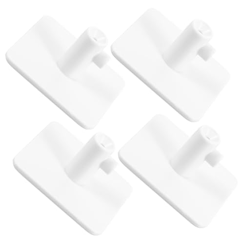 LOLIPPYY 4 Stück Mixer Zubehör Haken mit Schrauben Platzsparende Küchenorganizer Halter Kompatibel für Kitchenaid Flachrührer Einfach zu Montieren Langlebig und Wiederverwendbar Praktische von LOLIPPYY