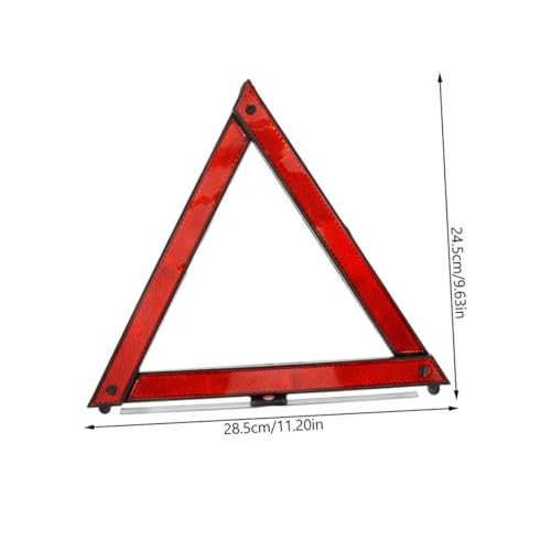 LOLIPPYY 4 Stück Teiliges Auto Warndreieck Reflektierend Faltbar Langlebig für Notfälle Straßenverkehr Pannenhilfe Schnelles Aufstellen Verkehrssicherheit LOLIPPYY 4 Stück Teiliges Auto Warndreieck Reflektierend Faltbar Langlebig für Notfälle Straßenverkehr Pannenhilfe Schnelles Aufstellen Verkehrssicherheit von LOLIPPYY