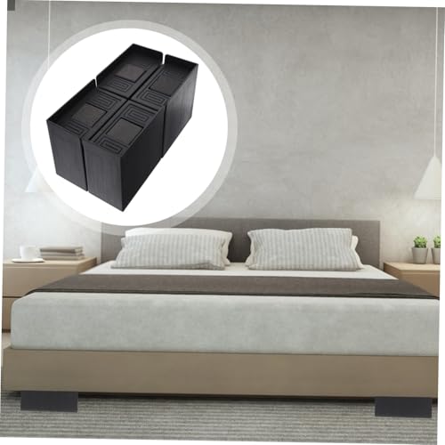 LOLIPPYY 4 Stück Teiliges Möbel Riser aus Rutschfestem für Bett Sofa Waschmaschine Möbelständer mit Hoher Tragkraft und Vibrationsdämpfender Stabilisierung von LOLIPPYY