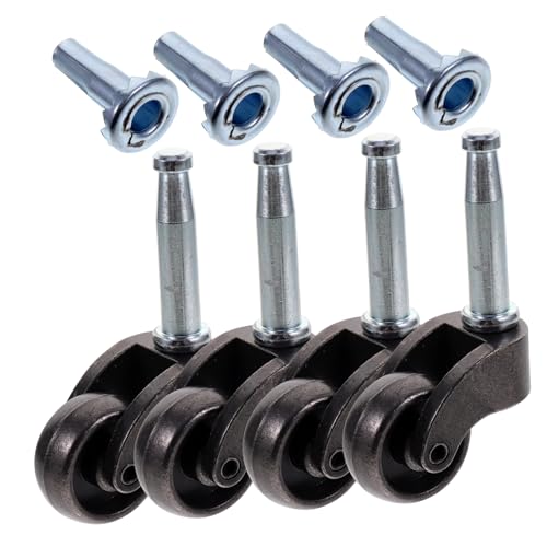 LOLIPPYY 4 Stück Teiliges Möbelrollen aus Zinklegierung Geräuschlose Langlebige Bürostuhl Ersatzräder Leicht zu Installieren Kratzfest Geeignet für Harte Böden und Schwere Möbel LOLIPPYY 4 Stück Teiliges Möbelrollen aus Zinklegierung Geräuschlose Langlebige Bürostuhl Ersatzräder Leicht zu Installieren Kratzfest Geeignet für Harte Böden und Schwere Möbel von LOLIPPYY