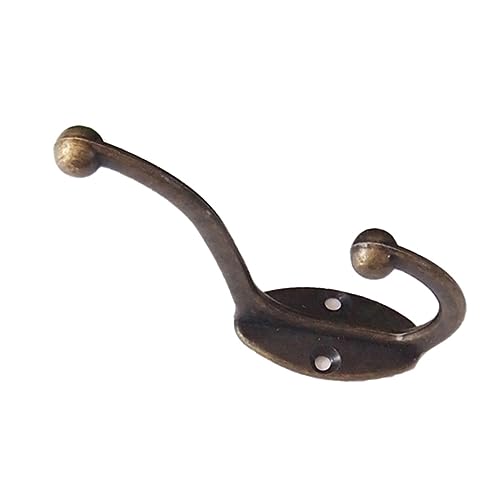LOLIPPYY 4 Stück Vintage Metall Wandhaken Rustbeständige Kleiderhaken für Jacken Hüte Handtücher Einfacher Wandmontage Wandhalter Vintage Stil für Zuhause und Büro LOLIPPYY 4 Stück Vintage Metall Wandhaken Rustbeständige Kleiderhaken für Jacken Hüte Handtücher Einfacher Wandmontage Wandhalter Vintage Stil für Zuhause und Büro von LOLIPPYY