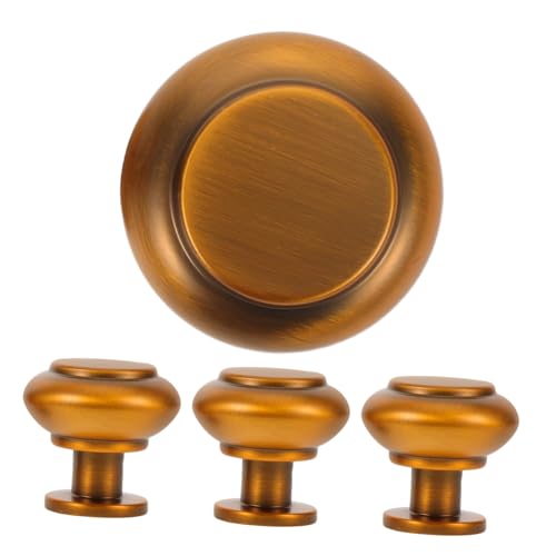 LOLIPPYY 4 Stück Vintage Möbelgriff Zinklegierung Schrankknöpfe Einlochgriff Ergonomisch Stabil für Kommoden Küchenmöbel Einfach Montage Elegant Design LOLIPPYY 4 Stück Vintage Möbelgriff Zinklegierung Schrankknöpfe Einlochgriff Ergonomisch Stabil für Kommoden Küchenmöbel Einfach Montage Elegant Design von LOLIPPYY