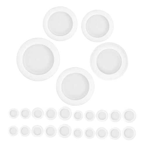 LOLIPPYY 40 Stück Piggy Bank Stoppers aus Weißem Flexiblem Gummi Runde Kleine Ersatzstopfen für Sparbüchse Hochelastisch Staub Feuchtigkeitsdicht Langlebiger Schutz für Münzbehälter LOLIPPYY 40 Stück Piggy Bank Stoppers aus Weißem Flexiblem Gummi Runde Kleine Ersatzstopfen für Sparbüchse Hochelastisch Staub Feuchtigkeitsdicht Langlebiger Schutz für Münzbehälter von LOLIPPYY