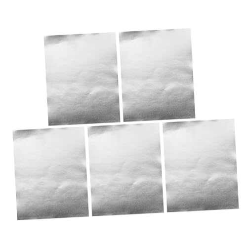 LOLIPPYY 5 Blätter Reparaturflicken für Töpfe und Pfannen Aluminium Patch Hochtemperaturbeständig Auslaufsicherer Reparaturkleber für Kochgeschirr Öl Fleckenresistent Vielseitig Einsetzbar von LOLIPPYY