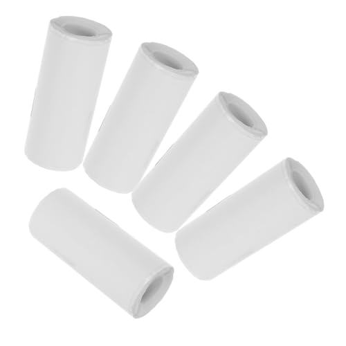 LOLIPPYY 5 Rollen Selbstklebendes Thermopapier Für Mini Taschendrucker Klebeetiketten Wärmeempfindliches Druckpapier Kompatibel Für Notizen Listen Quittungen Weiße Aufkleber LOLIPPYY 5 Rollen Selbstklebendes Thermopapier Für Mini Taschendrucker Klebeetiketten Wärmeempfindliches Druckpapier Kompatibel Für Notizen Listen Quittungen Weiße Aufkleber von LOLIPPYY