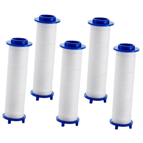 LOLIPPYY 5 Stück Teiliges Duschkopf Wasserfilter mit Austauschbaren Filterkartuschen Professioneller Kalkfilter für Hartes Wasser Einfach zu Reinigen und Selbst zu Wechseln Geeignet für LOLIPPYY 5 Stück Teiliges Duschkopf Wasserfilter mit Austauschbaren Filterkartuschen Professioneller Kalkfilter für Hartes Wasser Einfach zu Reinigen und Selbst zu Wechseln Geeignet für von LOLIPPYY