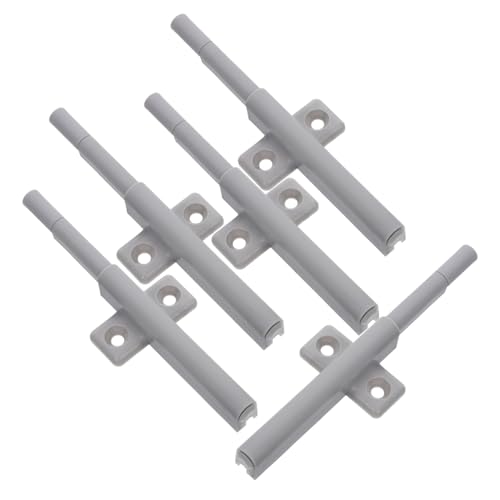LOLIPPYY 5 Stück Teiliges Magnetschnäpper für Schrankschubladen Push To Open Funktion Selbstschließend Kompakt Seitliche Montage Zuverlässiger Türverschluss für Küchen und von LOLIPPYY