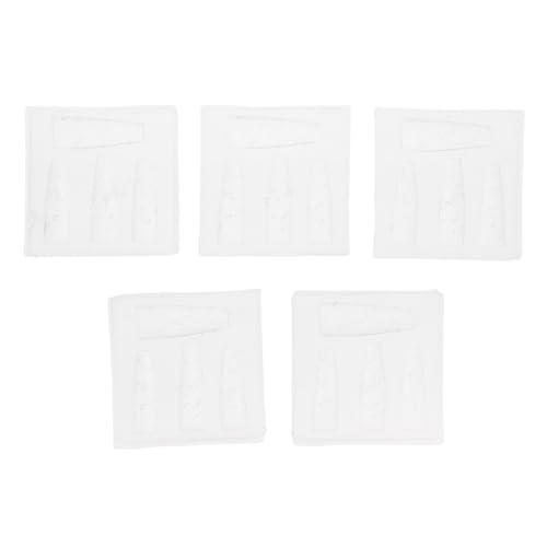 LOLIPPYY 5 Stück Teiliges Silikon Nagelkunst Form mit Flexiblen Blumenmotiven Einfach zu Entformen für Resin Gel UV Nageldesign Leicht und Tragbar Geeignet für Anfänger und Profis von LOLIPPYY