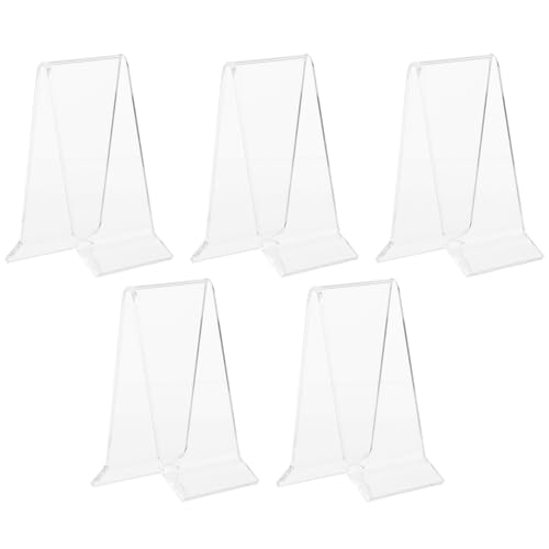 LOLIPPYY 5 Stück Teiliges Transparentes Schuhregal Stabiles Design Kratzfest und Wiederverwendbar Stilvolles Display für Flache Schuhe Praktische Aufbewahrung für Schuhschrank und Laden von LOLIPPYY