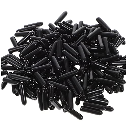 LOLIPPYY 500 Stück Rund Schrauben Abdeckkappen aus Langlebigem PVC Schutzkappen für Innen Außen Rostbeständig Einfache Montage Schraubenkappen Endkappen für Schrauben und Muttern von LOLIPPYY