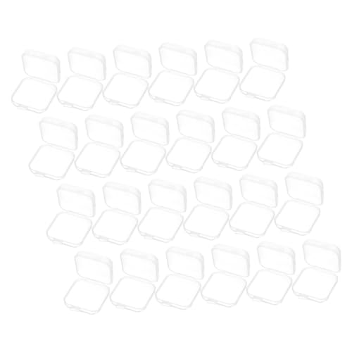 LOLIPPYY 50stücke Mini Aufbewahrungsboxen Transparente Schmuckkästchen Mit Deckel Kleine Organizer Für Perlen Ohrstöpsel Und Kleine Gegenstände Vielseitig Und Praktisch Für Zuhause LOLIPPYY 50stücke Mini Aufbewahrungsboxen Transparente Schmuckkästchen Mit Deckel Kleine Organizer Für Perlen Ohrstöpsel Und Kleine Gegenstände Vielseitig Und Praktisch Für Zuhause von LOLIPPYY