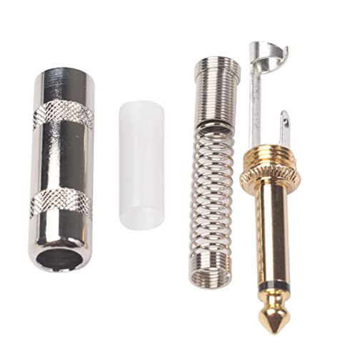 LOLIPPYY 5Stücke Effektpedalanschluss Adapter für Gitarrenpedal Board Zubehör Hochwertige Signalübertragung und Langlebige Konstruktion Kompatibel mit Stecker LOLIPPYY 5Stücke Effektpedalanschluss Adapter für Gitarrenpedal Board Zubehör Hochwertige Signalübertragung und Langlebige Konstruktion Kompatibel mit Stecker von LOLIPPYY