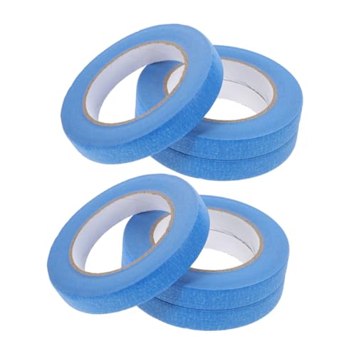 LOLIPPYY 6 Rollen Blaues Malerkrepp Stark Haftendes Abdeckband zum Streichen Papierklebeband für Wand und Kunstmalerei Rückstandsfrei Abziehbar Vielseitig für DIY und Industrie Geeignet LOLIPPYY 6 Rollen Blaues Malerkrepp Stark Haftendes Abdeckband zum Streichen Papierklebeband für Wand und Kunstmalerei Rückstandsfrei Abziehbar Vielseitig für DIY und Industrie Geeignet von LOLIPPYY