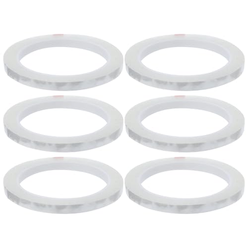 LOLIPPYY 6 Rollen Transparentes Floristenband Blumenstamm Wickelband Selbstklebend für Blumenarrangements Basteln und Dekoration Hochwertiges Langlebiges Kreppband für Kreative DIY LOLIPPYY 6 Rollen Transparentes Floristenband Blumenstamm Wickelband Selbstklebend für Blumenarrangements Basteln und Dekoration Hochwertiges Langlebiges Kreppband für Kreative DIY von LOLIPPYY