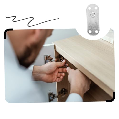 LOLIPPYY 6 Sätze Bettrahmenhalterungen Rundes Design Bettbeschläge Verbinder für Holzbetten Verdeckte Befestigung Bed Rail Fastener Buckles Ersatzteile für Bettrahmen LOLIPPYY 6 Sätze Bettrahmenhalterungen Rundes Design Bettbeschläge Verbinder für Holzbetten Verdeckte Befestigung Bed Rail Fastener Buckles Ersatzteile für Bettrahmen von LOLIPPYY