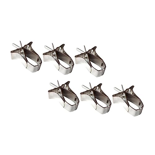 LOLIPPYY 6 Stück Edelstahl Gemüse und Obstclips für Vogelkäfige Multifunktionale Futterhalter für Papageien Hamster und Kleine Vögel Langlebige Einfache Befestigung Praktisches Zubehör für LOLIPPYY 6 Stück Edelstahl Gemüse und Obstclips für Vogelkäfige Multifunktionale Futterhalter für Papageien Hamster und Kleine Vögel Langlebige Einfache Befestigung Praktisches Zubehör für von LOLIPPYY
