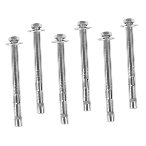 LOLIPPYY 6 Stück Teiliges Edelstahl Expansionsbolzen mit Sechskantmutter Außenliegender Dübelanker für Stein und Ziegel Korrosionsbeständig Einfache Montage Stabile Befestigung in LOLIPPYY 6 Stück Teiliges Edelstahl Expansionsbolzen mit Sechskantmutter Außenliegender Dübelanker für Stein und Ziegel Korrosionsbeständig Einfache Montage Stabile Befestigung in von LOLIPPYY