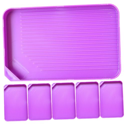 LOLIPPYY 6 Stück Teiliges Kunststoff Diamant Sortier Tablett Langlebige Rhinestone Aufbewahrungsschalen für DIY Kunsthandwerk Geeignet für Diamantformen Praktische Perlen Sortierplatten LOLIPPYY 6 Stück Teiliges Kunststoff Diamant Sortier Tablett Langlebige Rhinestone Aufbewahrungsschalen für DIY Kunsthandwerk Geeignet für Diamantformen Praktische Perlen Sortierplatten von LOLIPPYY