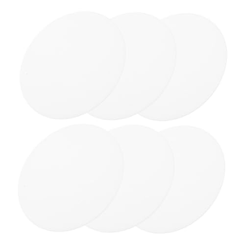 LOLIPPYY 6 Stück Teiliges LED Downlight Diffusor Flache PC Abdeckplatte für Deckenstrahler Gleichmäßige Lichtstreuung Hohe Lichtdurchlässigkeit Kompatibel mit Verschiedenen Einbauleuchten von LOLIPPYY