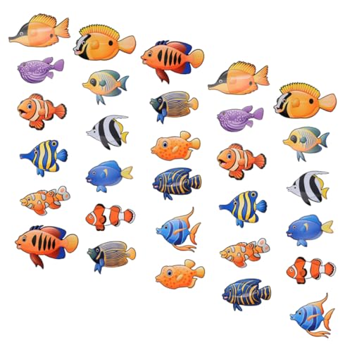 LOLIPPYY 60 Stück Teiliges Set Tropische Fisch Papierausschnitte Bunte Doppelseitige Schul und Kindergarten Dekorationen Vielseitige Wand und Pinnwand für Klassenzimmer und Bastelprojekte LOLIPPYY 60 Stück Teiliges Set Tropische Fisch Papierausschnitte Bunte Doppelseitige Schul und Kindergarten Dekorationen Vielseitige Wand und Pinnwand für Klassenzimmer und Bastelprojekte von LOLIPPYY