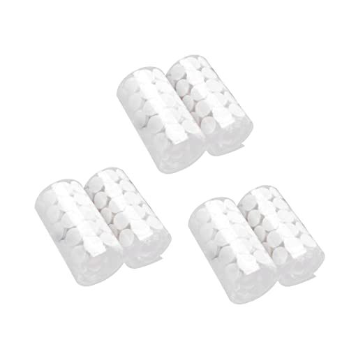 LOLIPPYY 600paare Selbstklebende Runde Klebepunkte Für Hochwertiges Klebeband Für Vorhänge Stoffe Heim Und Büroanwendungen Weiß LOLIPPYY 600paare Selbstklebende Runde Klebepunkte Für Hochwertiges Klebeband Für Vorhänge Stoffe Heim Und Büroanwendungen Weiß von LOLIPPYY
