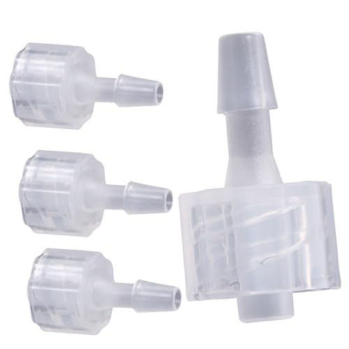 LOLIPPYY 8 Stück Teiliges PP Schlauchverbinder mit Innengewinde Luer Lock Adapter Kompatibel für Nadel und Flaschenanschluss Chemikalienbeständig Temperaturresistent Dicht Schließend für LOLIPPYY 8 Stück Teiliges PP Schlauchverbinder mit Innengewinde Luer Lock Adapter Kompatibel für Nadel und Flaschenanschluss Chemikalienbeständig Temperaturresistent Dicht Schließend für von LOLIPPYY