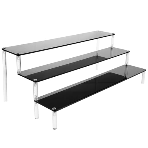 LOLIPPYY Acryl Display Regal Schwarz Stabil Recycelbar Vielseitig Für Figuren Schmuck Dessert Präsentation Organizer LOLIPPYY Acryl Display Regal Schwarz Stabil Recycelbar Vielseitig Für Figuren Schmuck Dessert Präsentation Organizer von LOLIPPYY