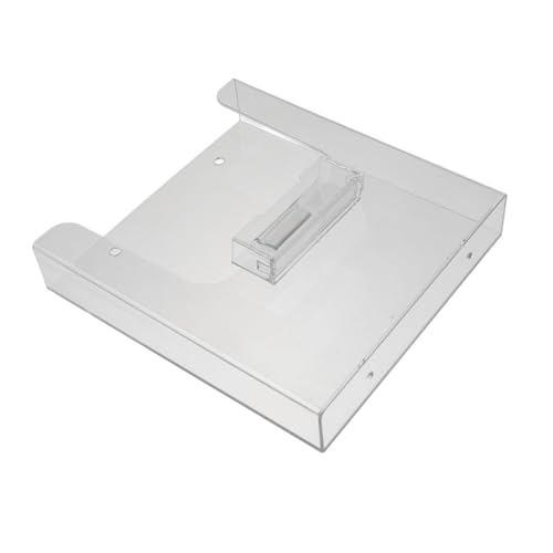 LOLIPPYY Acryl Wandmontage Dokumentenhalter Wandhänger Kartenhalter Prospektständer Ordner Organizer für Büro und Zuhause Flexibler Wandregal Aufbewahrungsständer für Zeitschriften und von LOLIPPYY