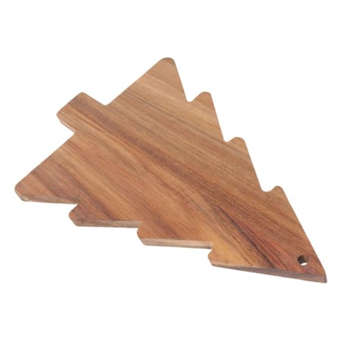 LOLIPPYY Akazie-holz Schneidebrett Weihnachtsbaumform Doppelseitig Schneide Servierbrett für Käse Obst und Snacks mit Polierten Kanten für Küche und Party LOLIPPYY Akazie-holz Schneidebrett Weihnachtsbaumform Doppelseitig Schneide Servierbrett für Käse Obst und Snacks mit Polierten Kanten für Küche und Party von LOLIPPYY