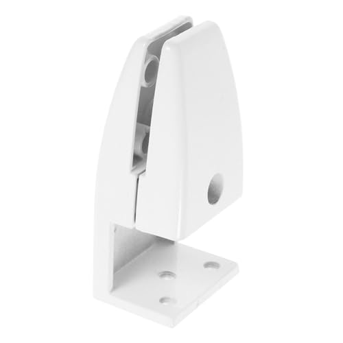 LOLIPPYY Aluminiumlegierung Schreibtisch Trennwandklemme Robust Langlebig Einfache für Glasplatten Büro Desktop Sichtschutz Panel Clip Praktisch Privacy Partition Clamp von LOLIPPYY