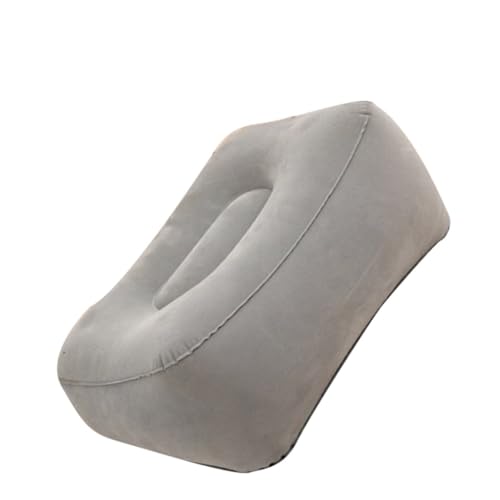 LOLIPPYY Aufblasbare Fußstütze Kissen mit Weichem Flockbezug Reisefußhocker für Flugzeug Zug Auto Ergonomischer Bein und Fußrest zur Entlastung und Verbesserter Durchblutung ohne Pumpe LOLIPPYY Aufblasbare Fußstütze Kissen mit Weichem Flockbezug Reisefußhocker für Flugzeug Zug Auto Ergonomischer Bein und Fußrest zur Entlastung und Verbesserter Durchblutung ohne Pumpe von LOLIPPYY