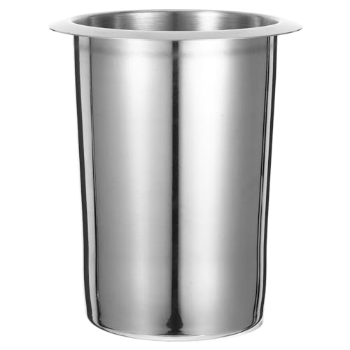LOLIPPYY Besteckhalter Für Küchenarbeitsplatte Löffelhalter Für Spüle Besteck-organizer Aus Abs Platzsparender Utensilienhalter Zylindrischer Besteckhalter Für Theke von LOLIPPYY