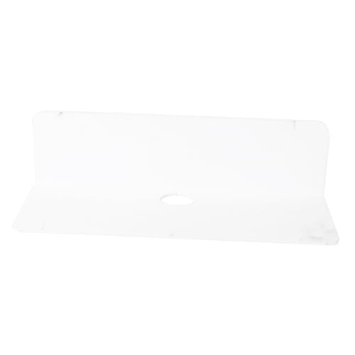 LOLIPPYY Bohrfreies Wandregal aus Acryl Weiß Stabiles Wandmontage Regalbrett mit Großer Tragkraft Kratzfeste Oberfläche Platzsparender Organizer für Küche und Bad Einfacher DIY LOLIPPYY Bohrfreies Wandregal aus Acryl Weiß Stabiles Wandmontage Regalbrett mit Großer Tragkraft Kratzfeste Oberfläche Platzsparender Organizer für Küche und Bad Einfacher DIY von LOLIPPYY