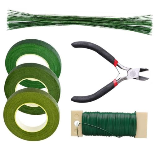 LOLIPPYY DIY Blumenbindewerkzeug Set Teilig mit Floristenband Blumendraht Papierwickeldraht und Schere für Trockenblumen Basteln Blumenstamm Draht und Geschenkverpackung für DIY Floristik LOLIPPYY DIY Blumenbindewerkzeug Set Teilig mit Floristenband Blumendraht Papierwickeldraht und Schere für Trockenblumen Basteln Blumenstamm Draht und Geschenkverpackung für DIY Floristik von LOLIPPYY