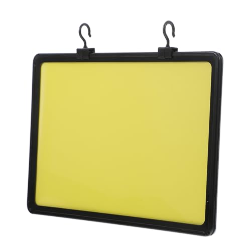 LOLIPPYY Doppelseitiger Preisschildhalter zum Aufhängen Abwischbares Regal etikett Wiederverwendbarer Preisanzeigeständer für Supermärkte Einzelhandel Elegante Werbetafel für von LOLIPPYY