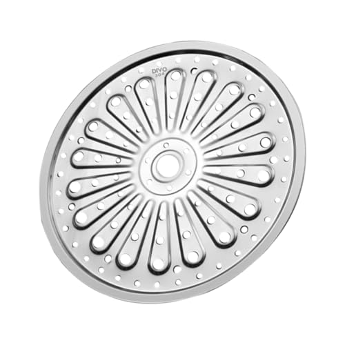 LOLIPPYY Edelstahl Dämpfeinsatz Dicker Robuster Dampfgarer Einsatz für Töpfe Multifunktionales Küchensteamer Regal Hitzebeständig Kompakt und Leicht zu Reinigen für Gesundes Dämpfen zu von LOLIPPYY