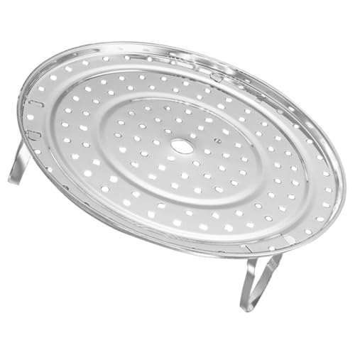 LOLIPPYY Edelstahl Dampfgarer Steamer Rack mit Abnehmbaren Beinen Vielseitiger Dampfkorb für Gemüse Fisch Knödel Leichtes Kompaktes Hitzeleitfähiges Tablett für Schonendes Kochen LOLIPPYY Edelstahl Dampfgarer Steamer Rack mit Abnehmbaren Beinen Vielseitiger Dampfkorb für Gemüse Fisch Knödel Leichtes Kompaktes Hitzeleitfähiges Tablett für Schonendes Kochen von LOLIPPYY