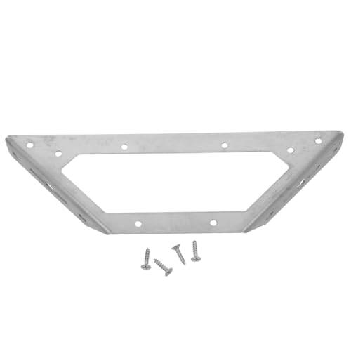 LOLIPPYY Edelstahl Dreieckige Eckverbinder Winkelstütze Möbel Regalhalterung Tragfähig Für Schränke Und Möbelmontage LOLIPPYY Edelstahl Dreieckige Eckverbinder Winkelstütze Möbel Regalhalterung Tragfähig Für Schränke Und Möbelmontage von LOLIPPYY