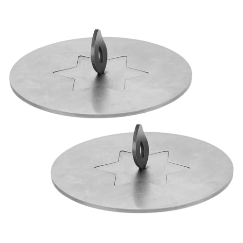 LOLIPPYY Edelstahl Kerzenglas Deckel Smart Cap Design Kerzenhalter Schutz Abdeckung Für Verschiedene Kerzengläser Windgeschützt Praktisch Einfach Zu Bedienen von LOLIPPYY
