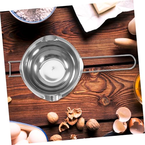 LOLIPPYY Edelstahl Schmelztopf mit Langem Griff Doppelkessel Schmelzschale für Butter Käse Schokolade Wachs Backen Hitzebeständig für Zuhause Langlebig und Ergonomisch Gestaltet LOLIPPYY Edelstahl Schmelztopf mit Langem Griff Doppelkessel Schmelzschale für Butter Käse Schokolade Wachs Backen Hitzebeständig für Zuhause Langlebig und Ergonomisch Gestaltet von LOLIPPYY