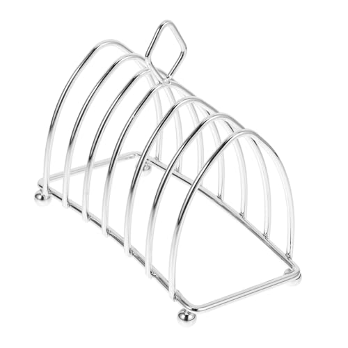 LOLIPPYY Edelstahl Toastständer für Scheiben Multifunktionaler Brothalter Platzsparender Küchenhelfer Robustes Leicht zu Reinigendes Design als Serviertisch Accessoire von LOLIPPYY