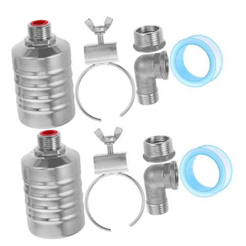 LOLIPPYY Edelstahl Wasserstandskontrollventil Automatisches Schwimmerventil Wasserabsperrventil für Tanks Pools Destillieranlagen Schnelle Montage Wassersparfunktion von LOLIPPYY